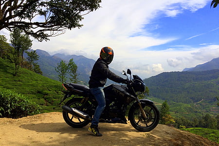 bike, cliff, biker, tamilnadu, nature, healthy, natural