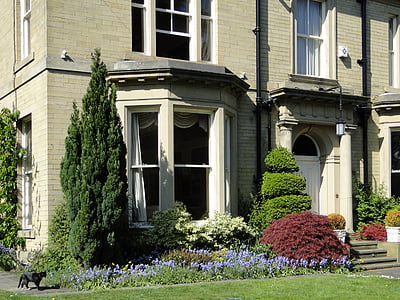 casa antigua, victoriana, Inglaterra, Villa, arquitectura, edificio, Inicio