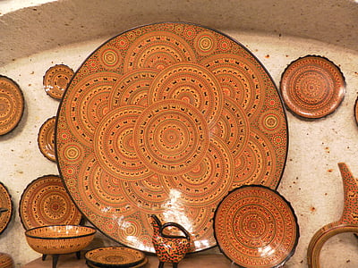 Turquia, Capadócia, cerâmica, feito à mão, artesanato Turco, arte turca