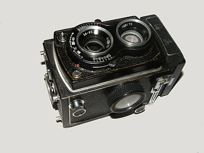 kamera, fotografering, fotokamera, antik, 1958, nostalgi, Foto