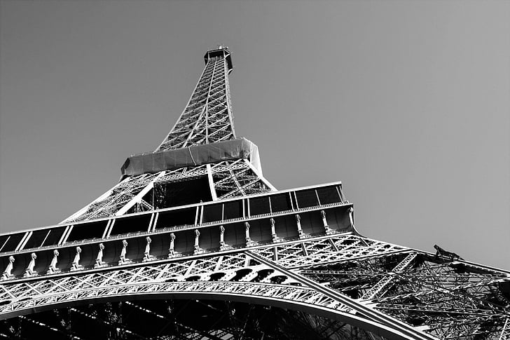 monument, Paris, tårnet, berømte place, Paris - France, arkitektur, Frankrike