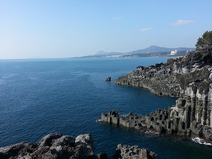 Wyspa Jeju, sześciokąt, jusangjeolli