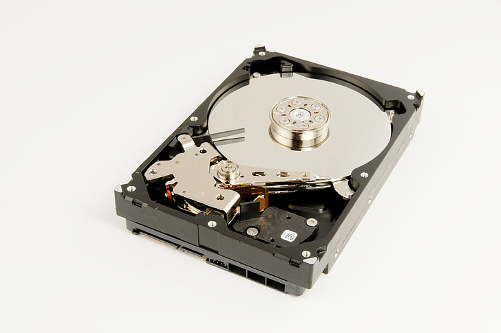 atmiņas, datu glabāšanas vidē, cietais disks, HDD, tehnoloģija, ciparu, dators