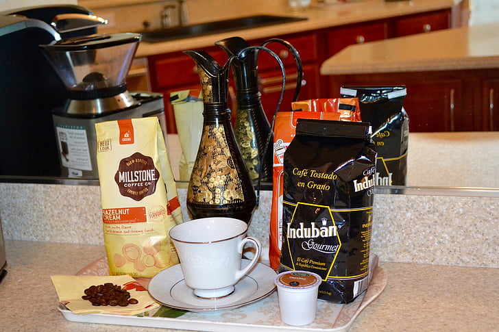 kaffe, Cup, kop kaffe, drink, espresso, Drik, Café