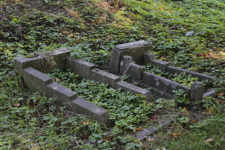 cemitério, Świerczewo, 2 Guerra Mundial i, Poznan, cemitério destruído, Polônia, mundo