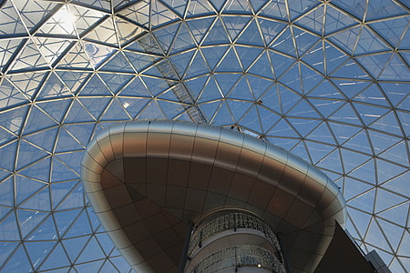 купол, стекло, здание, Архитектура, Белфаст, площадь Виктория