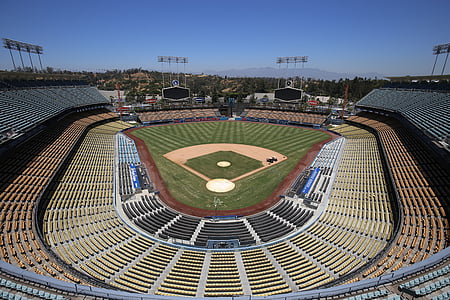 Dodgers, La, baseball területen, stadion