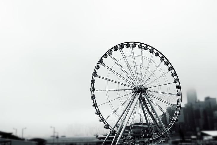 ferris wheel, Hong kong, Kesk pier