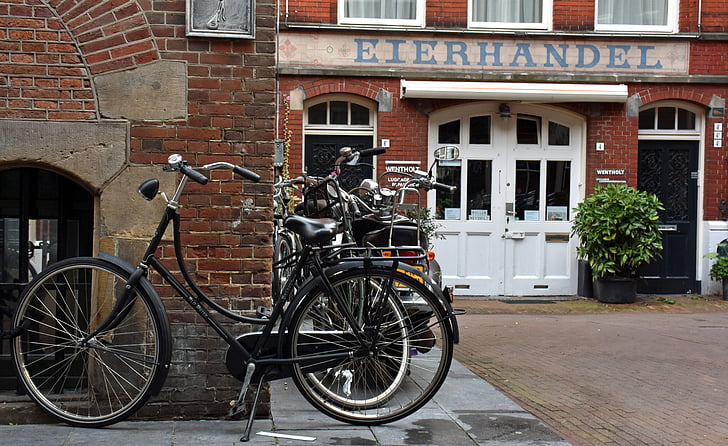 อัมสเตอร์ดัม, จักรยาน, เนเธอร์แลนด์, ฮอลแลนด์, ท่องเที่ยว, ล้อ, เมือง