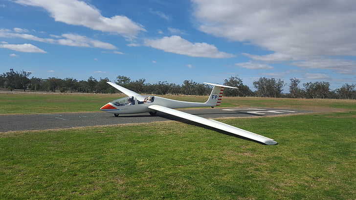 planador, Clube de planador, decolagem, avião pequeno, aviões, sem motor, asas
