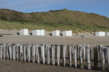 Beach, Zeeland, Severné more, more, pobrežie, Holandsko, vlnolam