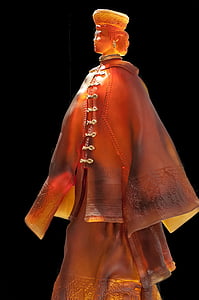 жінка, Кристал, Lalique, російська, світло, костюм, традиція