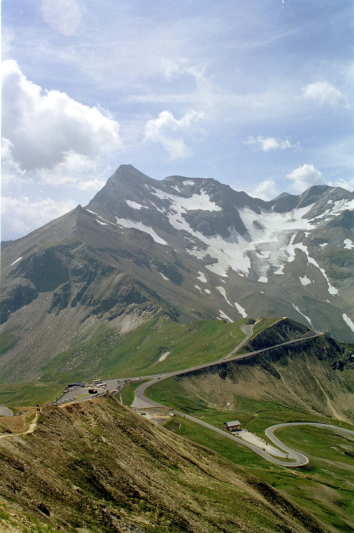 alpské, Rakousko, Pass, Grossglockner