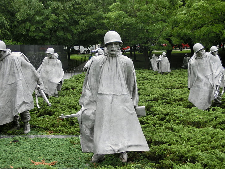 Военный мемориал, военное кладбище, Мемориал, США, Вашингтон, США, Америки