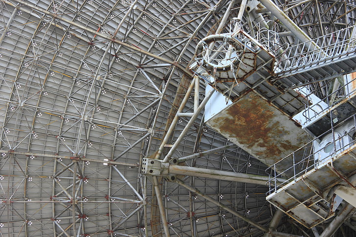 Latvia, irbene, Radio, teleskop, piring, 32m, antena