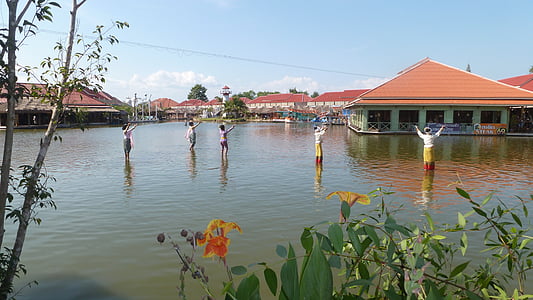pływających rynku, Tajlandia, Hua hin