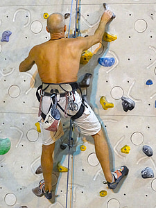 альпініст, стіни для скелелазіння, підніматися, сходження мотузку, альпінізм взуття, мотузка, скелелазіння пояс
