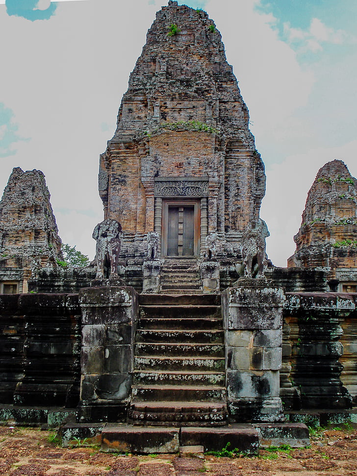 cambodia, ancient, ruins, monument, unesco, temple, historic
