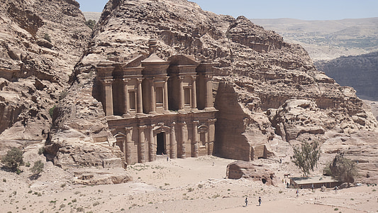 Jordânia, Petra, férias, Médio Oriente, deserto, montanha, Petra - Jordânia