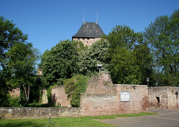 Castle, Nideggen, Burg nideggen, Ajalooliselt, linnus, keskajal, Eifel