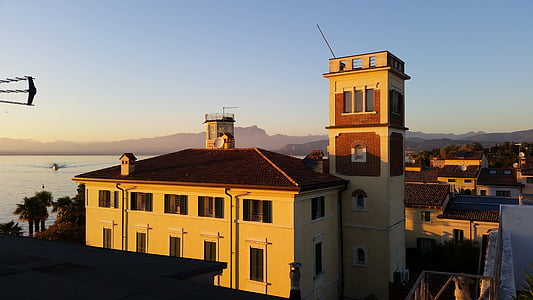 Garda, Ιταλία, κτίριο, τοπίο, θέα στη λίμνη, Λίμνη, Ενοικιαζόμενα