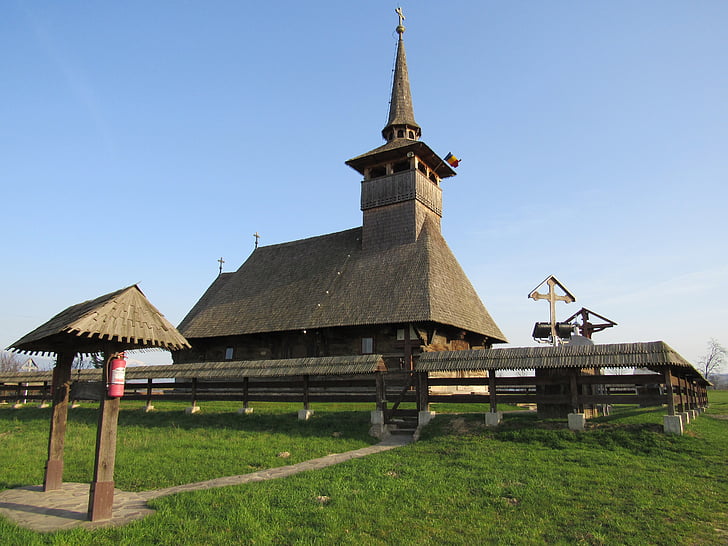 wooden church, cucuceni, transylvania, crisana, romania, bihor