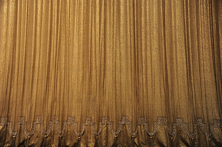 zavese, scena, gledališče, Les - material, vzorec, lesa zrn, teksturirane