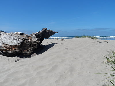Beach, Lesena tvar za splav, pogledom na morje, pesek, dnevnik, obale, kulise