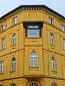 Bydgoszcz, arkitektur, Bay, fasad, Polen, byggnad, exteriör