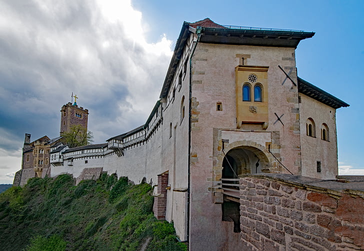 Castello di Wartburg, Eisenach, Turingia in Germania, Germania, Castello, Martin, Luther