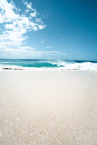 stranden, Sol, Mar