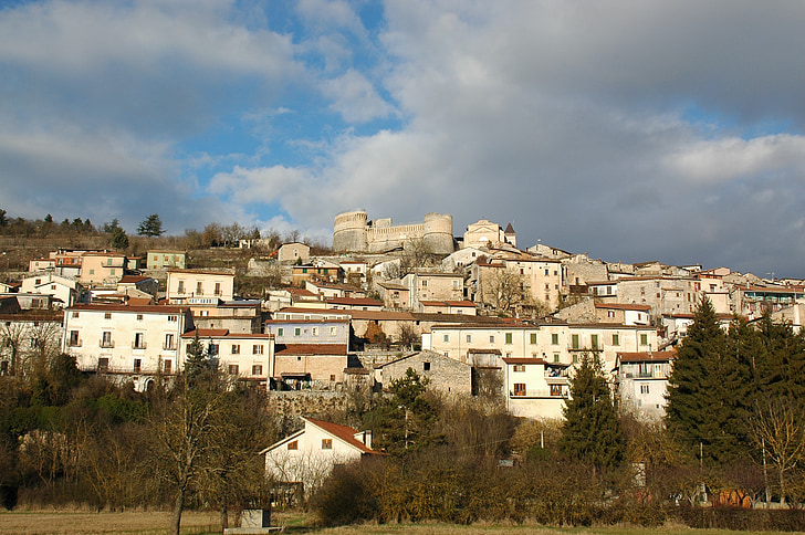 Tara, Abruzzo, soare, cer, nori