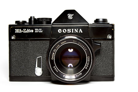kamero, analogni, hipster, Vintage, objektiv, stari fotoaparat, fotografija