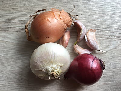 vegetables, onions, food, red onion, colorful, garlic, healthy