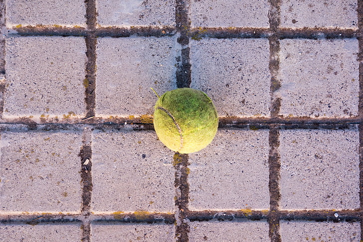tennis, ball, centered, game