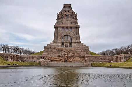 Völkerschlachtdenkmal, monumentet, Leipzig