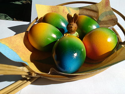 Velykų, kiaušinių, Su Velykomis, spalvinga kiaušiniai, Velykų lizdą, Velykų Sveikinimas, Velykų dekoracijos
