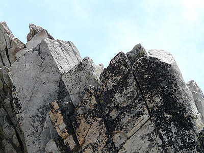 rock, Piatra, Podul de mohammed, Pico aneto, Pico de aneto, Pyrénées, Aneto