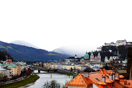Austria, Salzburg, Eropa, perjalanan, pemandangan, Austria, Eropa