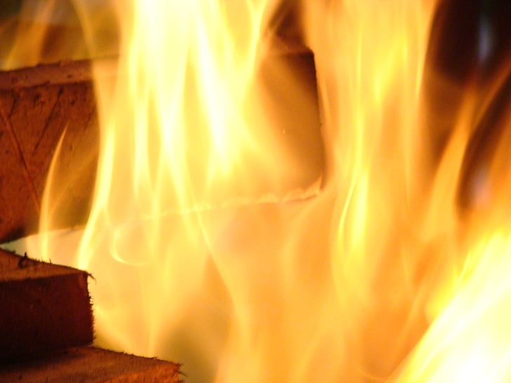 uguns, apdegums, dedzīgu, uguns - dabas parādība, liesma, siltuma - temperatūra, kamīns