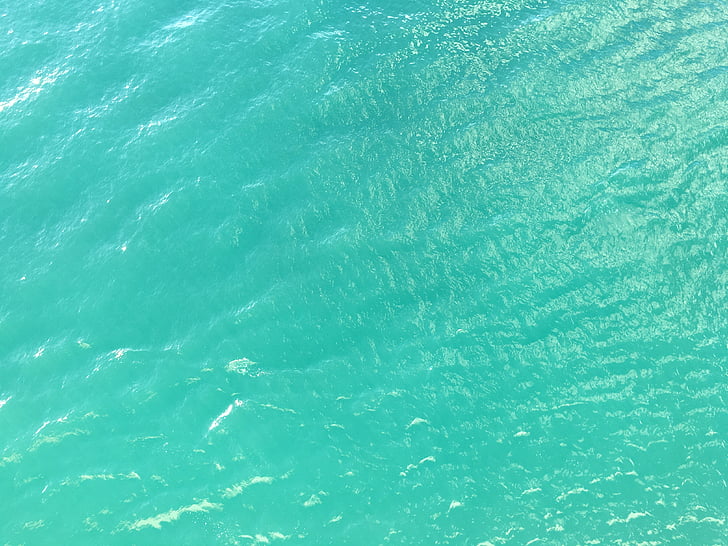 vode, modra, val, valovito, okolje, jasno