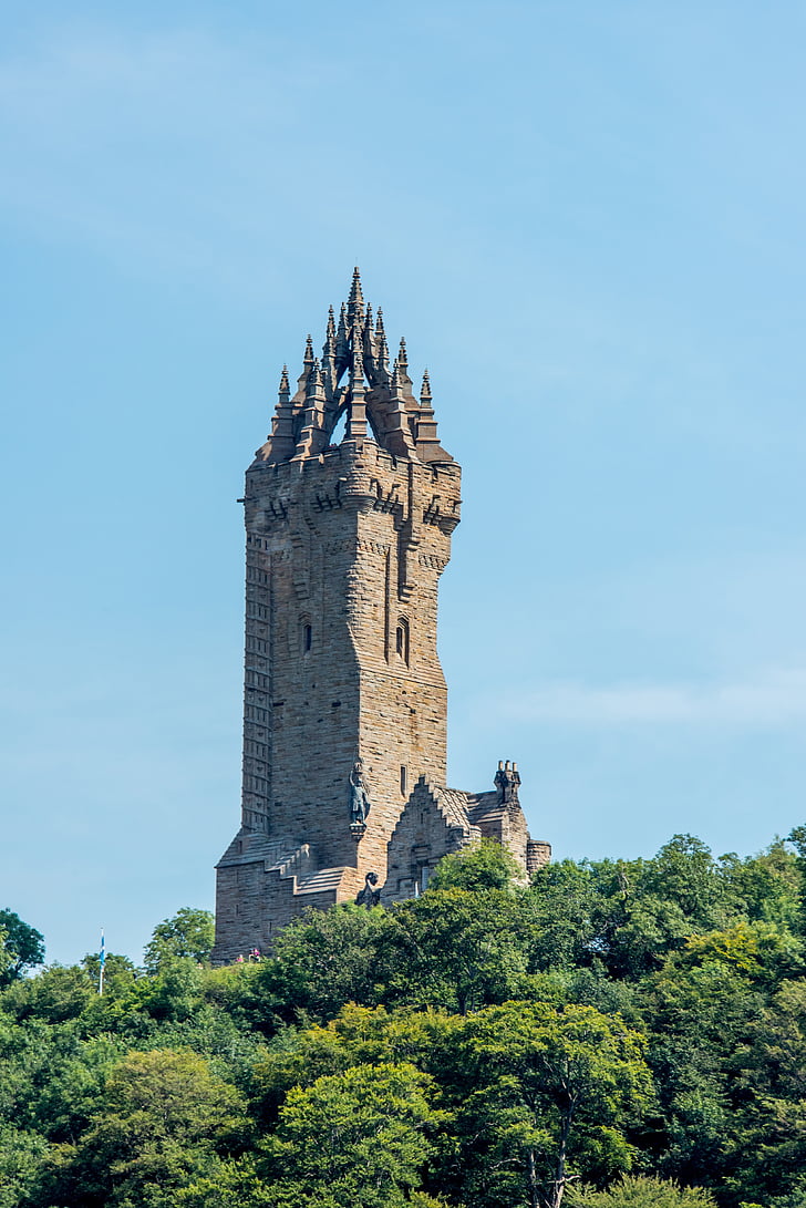 William wallace monument, Wallace, monument, Stirling, Skotland, William, historie