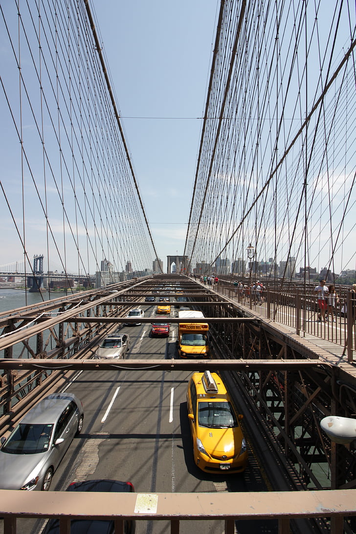 New york, Manhattan, Amerika Serikat, Jembatan
