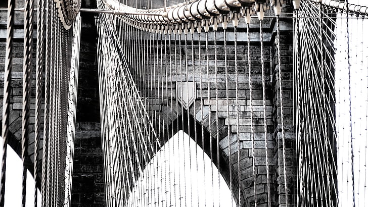 brooklyn bridge, new york, places of interest, landmark, attraction, new york city