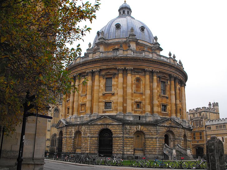 Biblioteca de Ciències Radcliffe, Oxford, punt de referència, històric, arquitectura, atracció