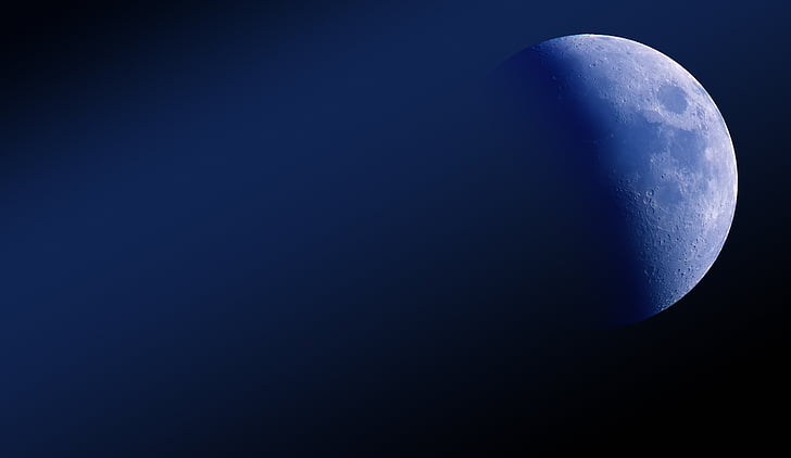 moon, zoom, sky, telephoto lens, moonlight, night, luna