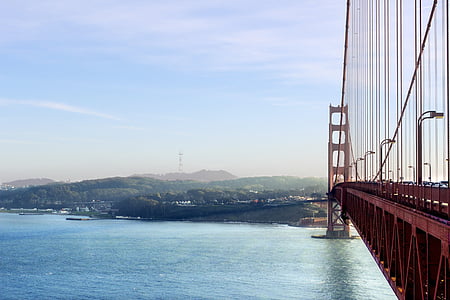 Золоті ворота, Сан-Франциско, міст, знамените місце, море, Босфор, Архітектура