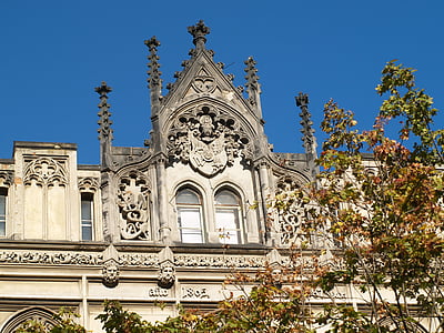 bâtiment, architecture, façades, Pierre