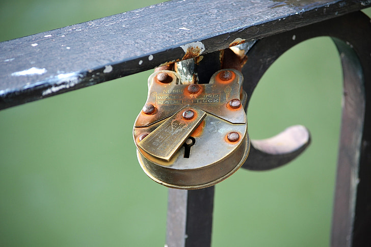 padlocks, bridge, romantic, love
