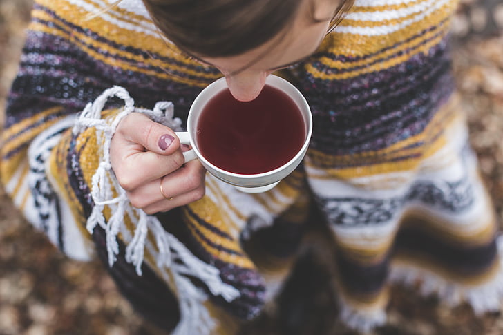 outdoor, sweater, tea, drink, healthy, lifestyle, manicure